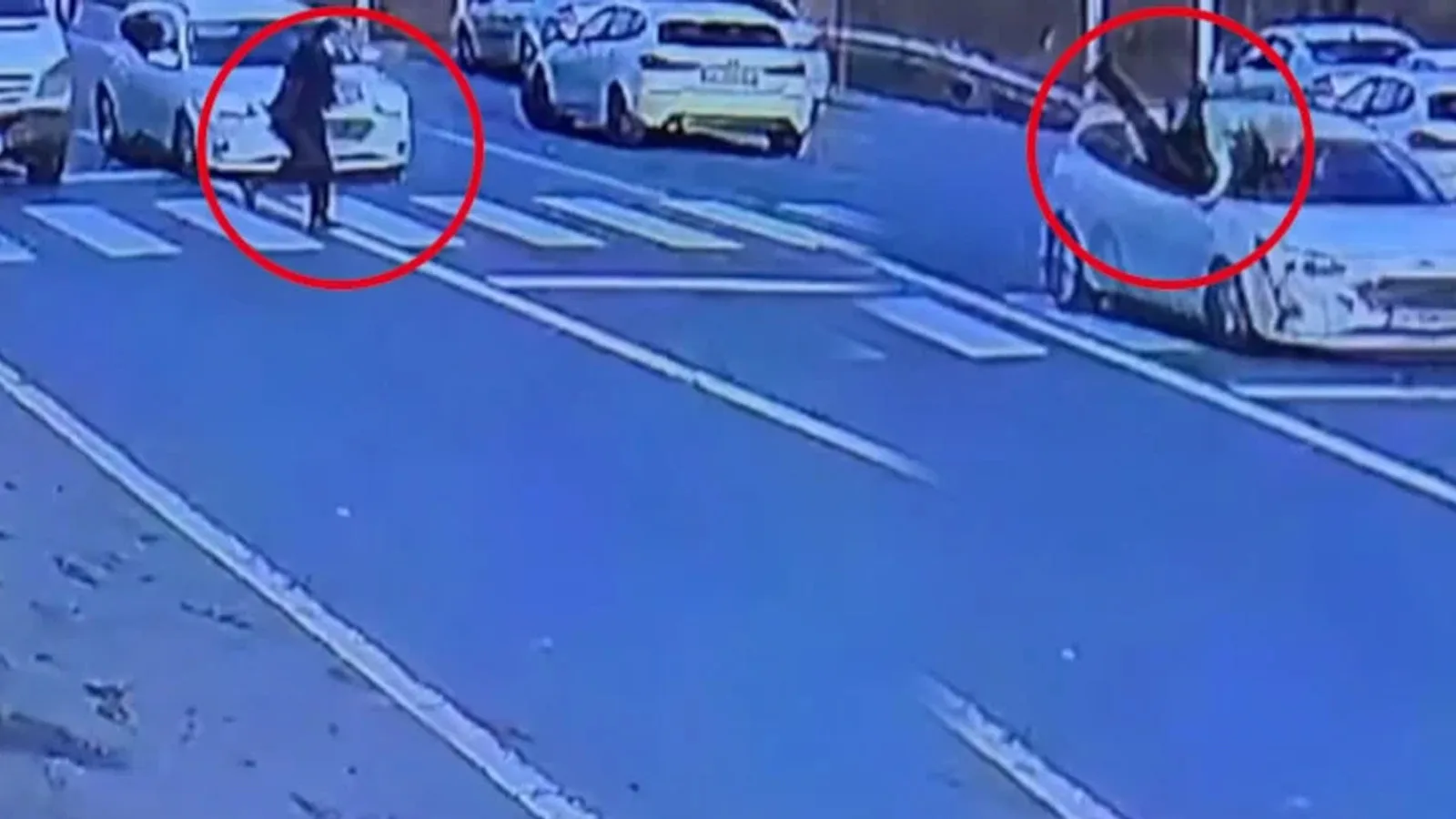 Yaya Geçidinde Korkunç Kaza: Hatalı Sollama!