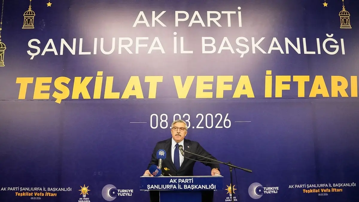 AK Parti Genel Başkan Yardımcısı Yayman: