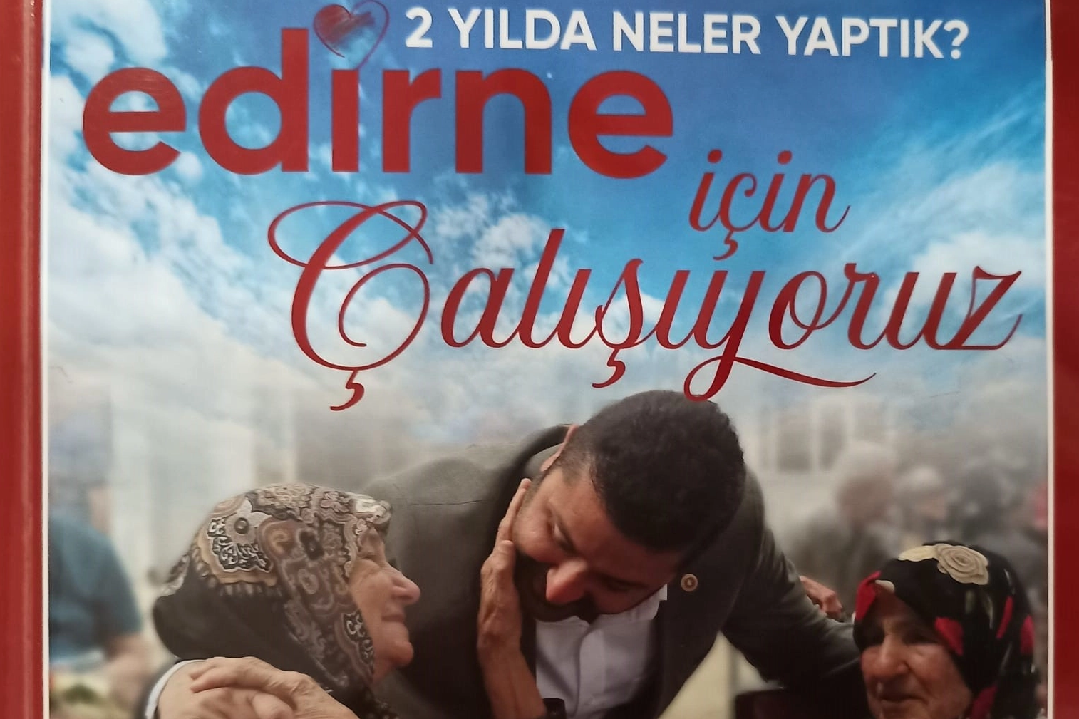 Yazgan’dan Edirne İçin 2 Yıllık Faaliyet Kitabı