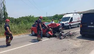 Erdek’te zincirleme kaza: 1 ölü, 2 yaralı