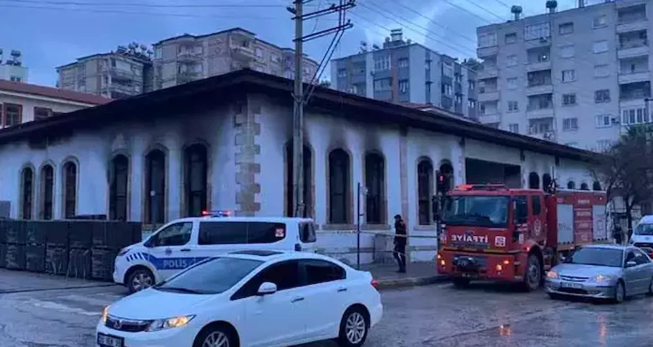 Yediocak İlkokulu’nda Yangın: Tarihi Okul Zarar Gördü