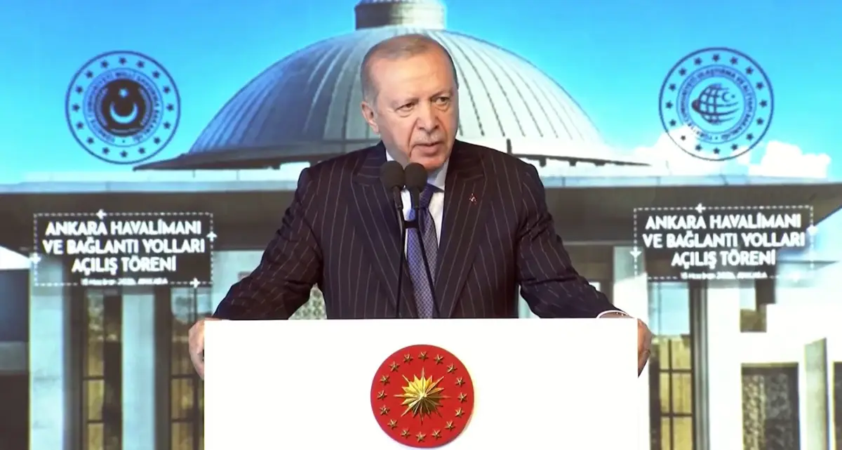 8 ayda tamamlandı: NATO liderleri burada karşılanacak! Ankara Havalimanı resmen açıldı; Erdoğan böyle karşılandı 3