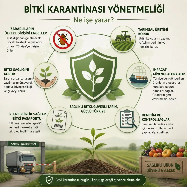 Yeni Bitki Karantinası Yönetmeliği Yayımlandı!