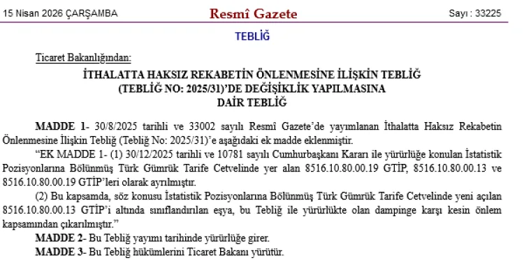 Yeni GTİP Kodu ile İthalatta Değişiklikler!