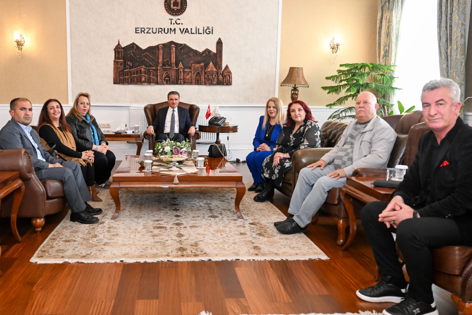 Yeni Medya Derneği’nden Vali Baruş’a Ziyaret