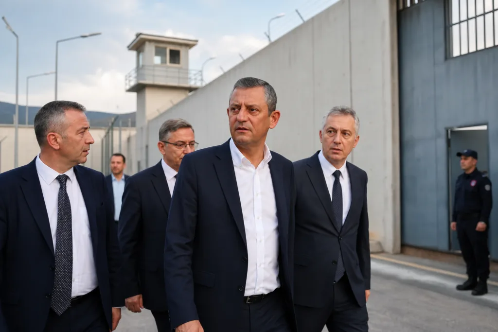 Yeni Parti Heyeti, Başkan Bozbey’i Cezaevinde Ziyaret Etti