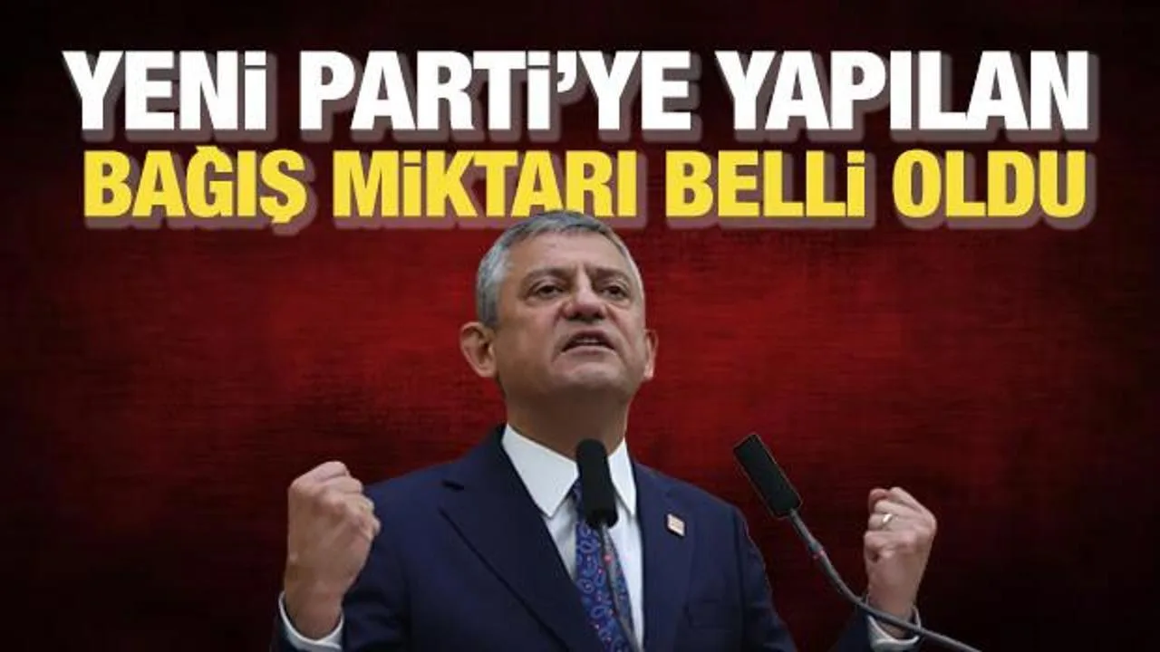 Yeni Parti’nin Bağışları 411 Milyon TL’yi Geçti!