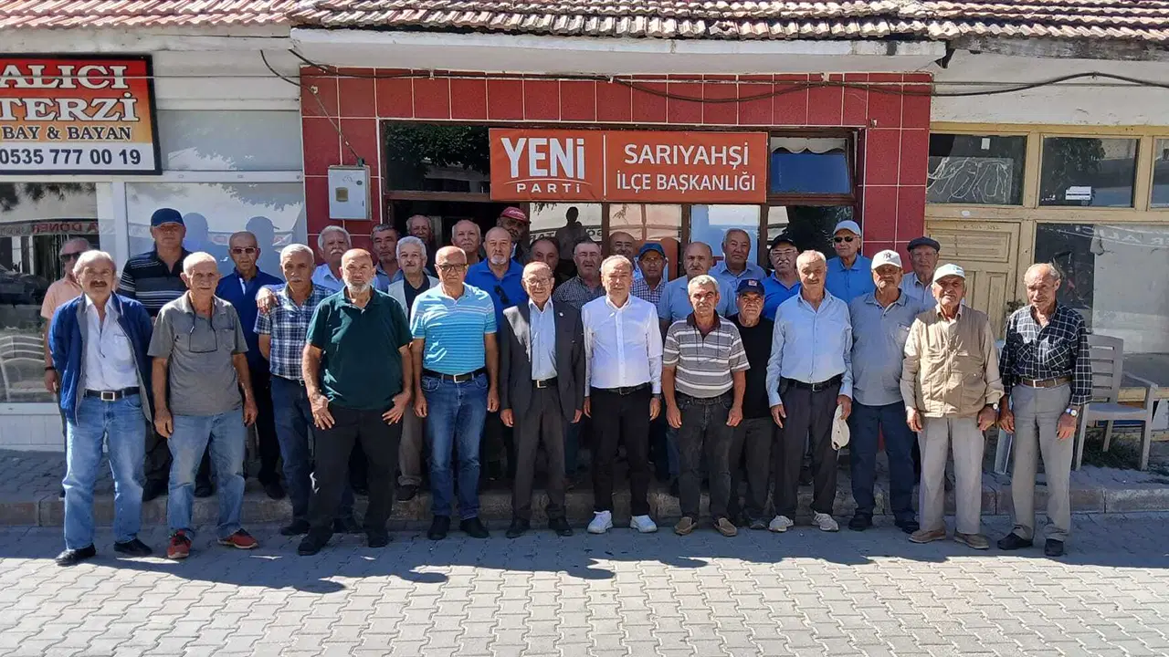 YENİ Parti Sarıyahşi İlçe Başkanlığı Açıldı!