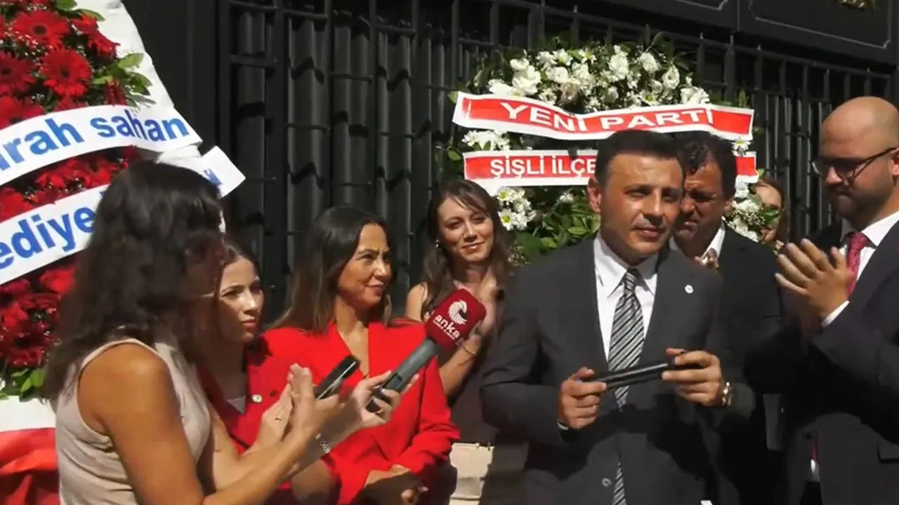 YENİ Parti Şişli İlçe Başkanlığı Törenle Açıldı