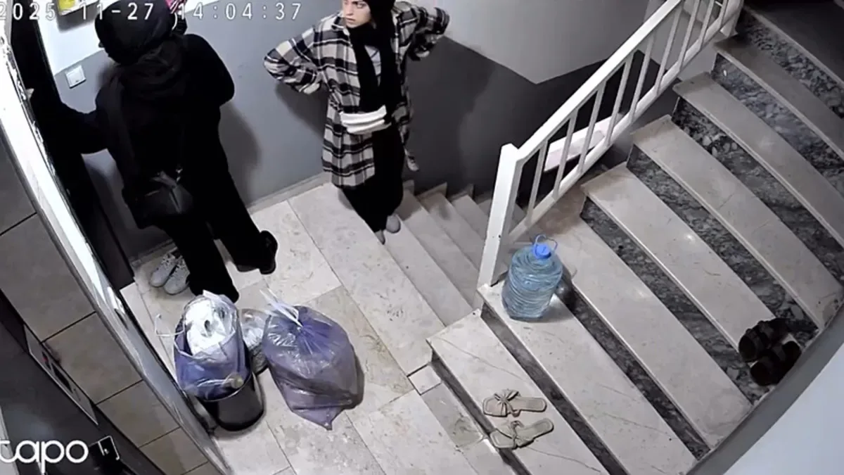 Yenibosna’da Şüpheli Kadınlar Güvenlik Kamerasında!