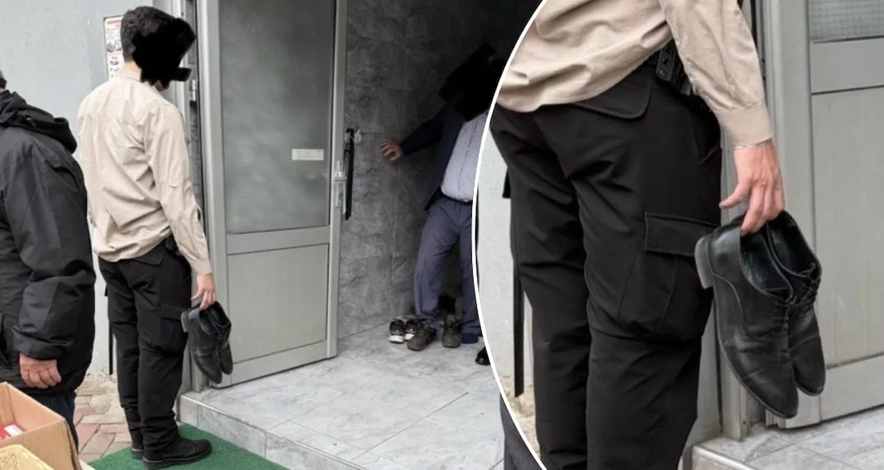 Yenice’de Cami Önünde Skandal Görüntü!