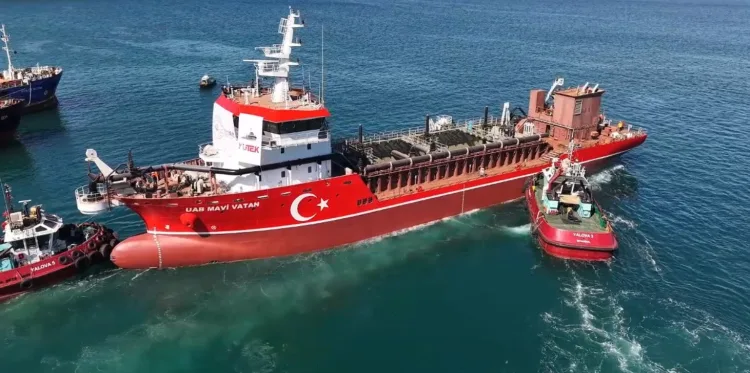 Yerli Tasarım UAB MAVİ VATAN Suya İndirildi!