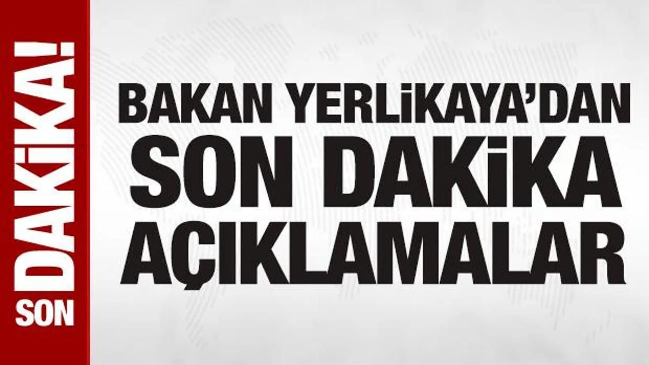 Yerlikaya: Dijital Güvenlikte Yanlış Bilgi Tehlikesi