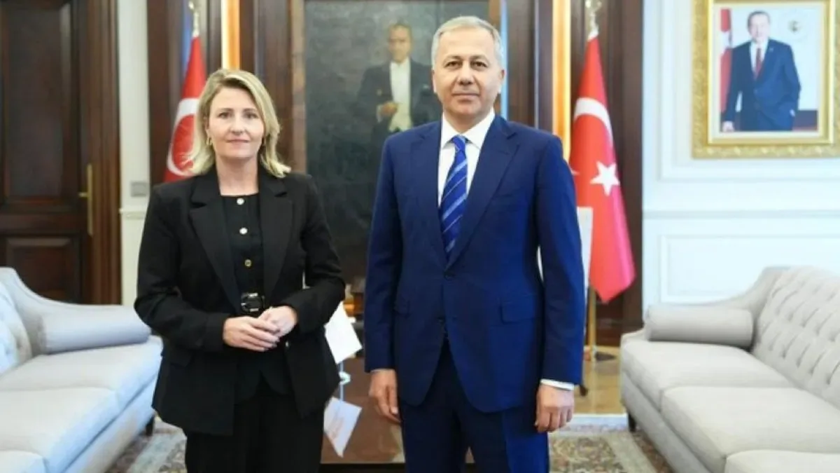 Yerlikaya, Raab’ı kabul etti: Güvenlik gündemi!
