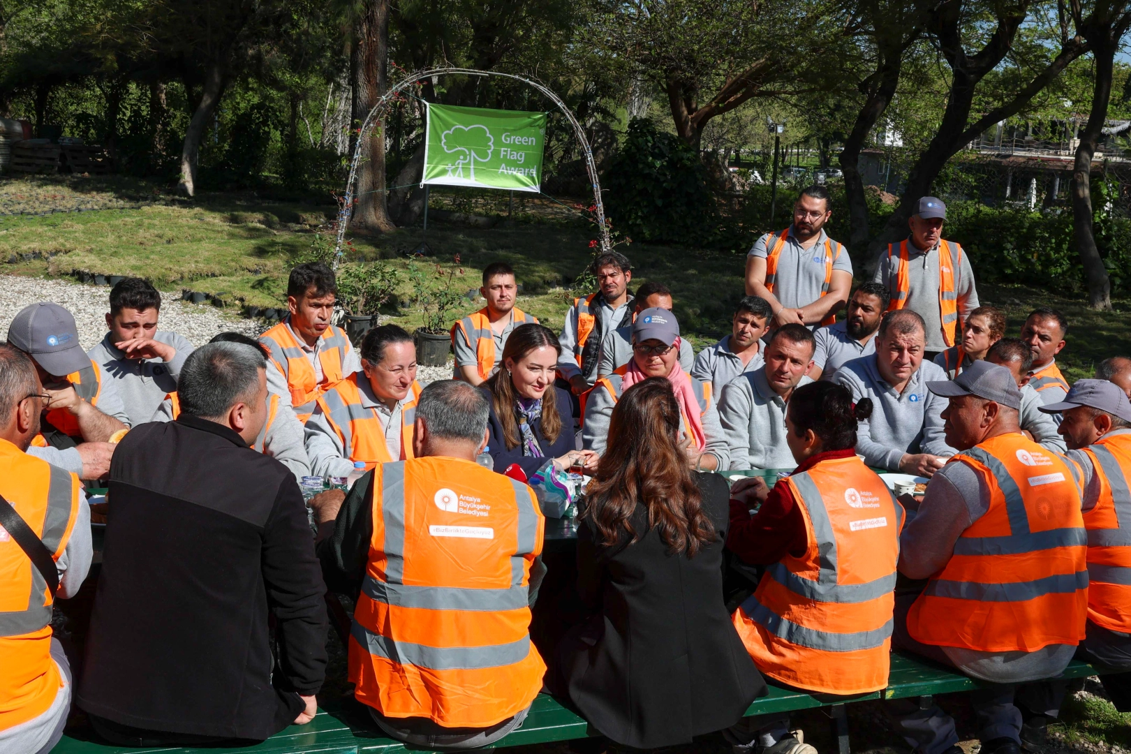 Yeşil Bayraklı Parkta Emek Buluşması Gerçekleşti!