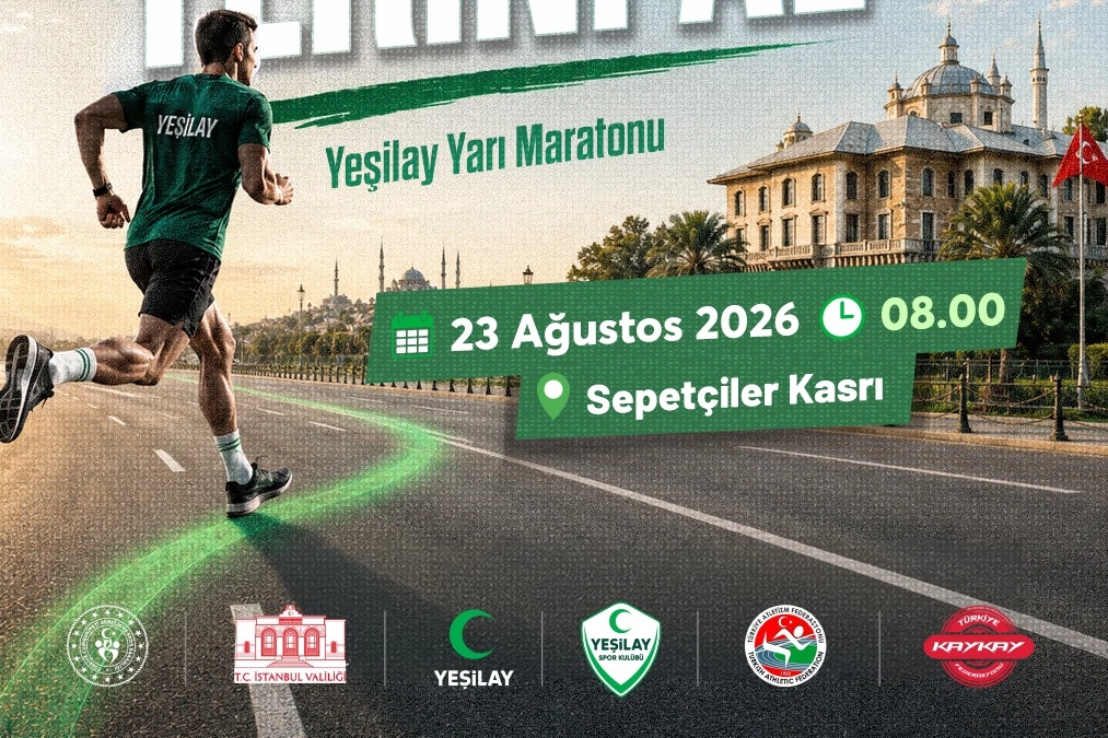 Yeşilay Yarı Maratonu’na Geri Sayım Başladı!