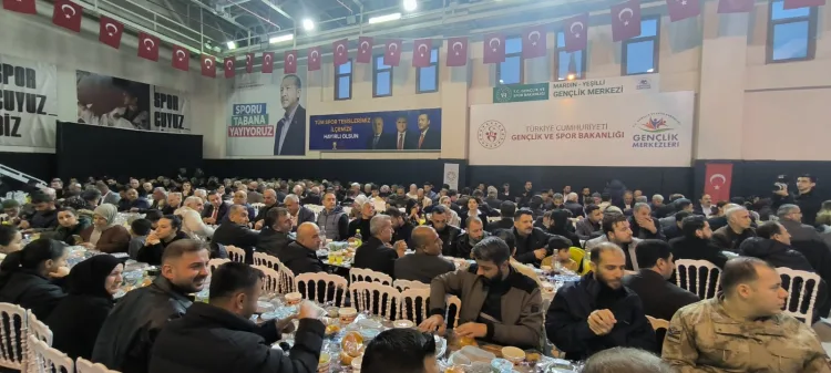 Yeşilli’de Binlerce Vatandaş İftar Sofralarında Buluştu