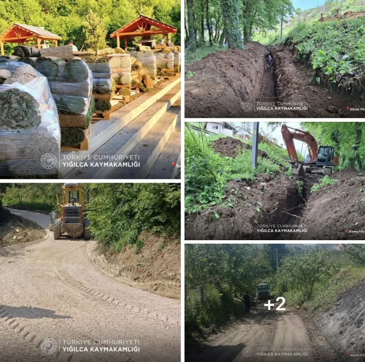 Yığılca’da Ulaşım ve Altyapıya Canlılık Geliyor!