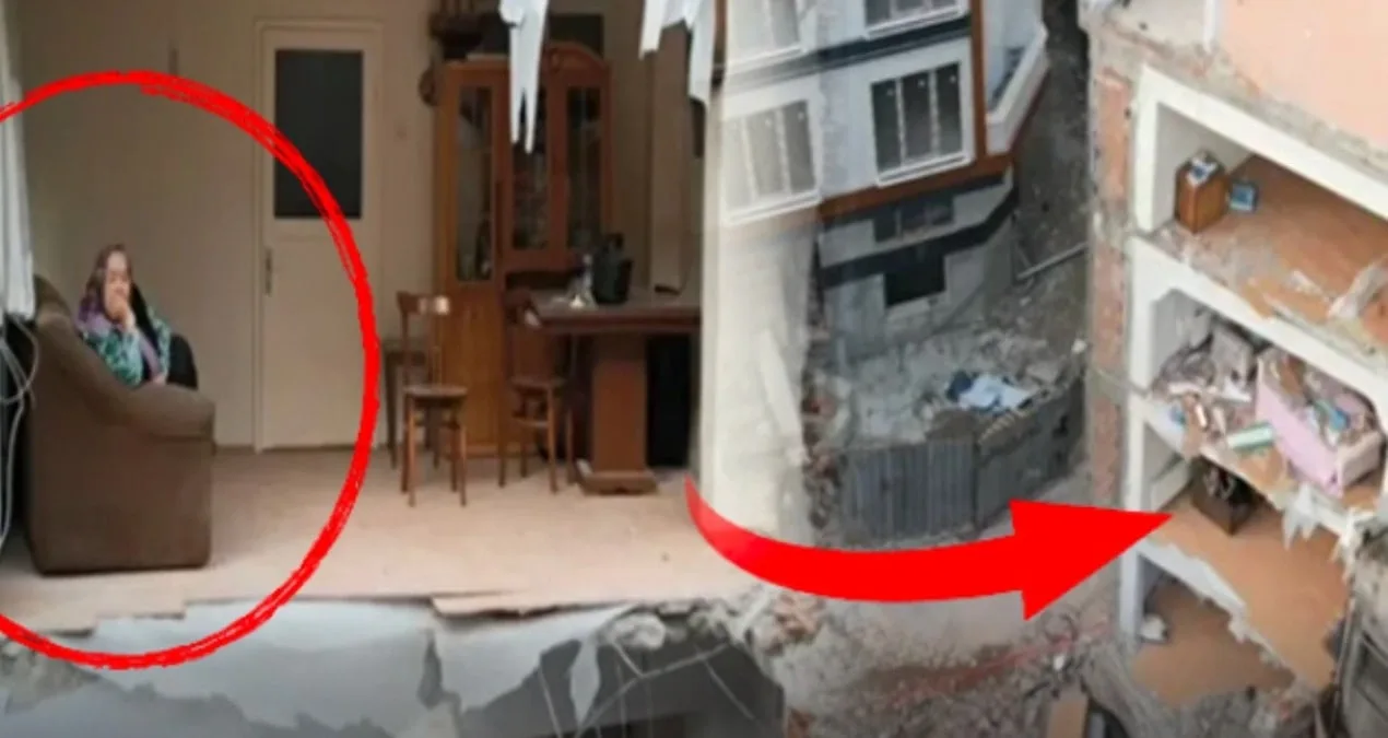 Yıkımda Duvarsız Kalan Apartman Sakinleri İsyanda!