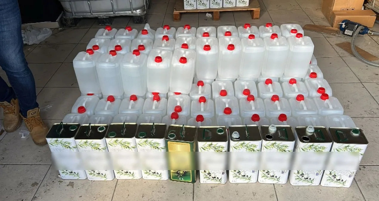 Yılbaşı Öncesi Kaçak Alkol Operasyonu: 3 Bin Litre!