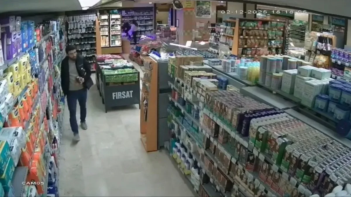 Yılbaşı Öncesi Marketten Alkollü İçki Hırsızlığı!