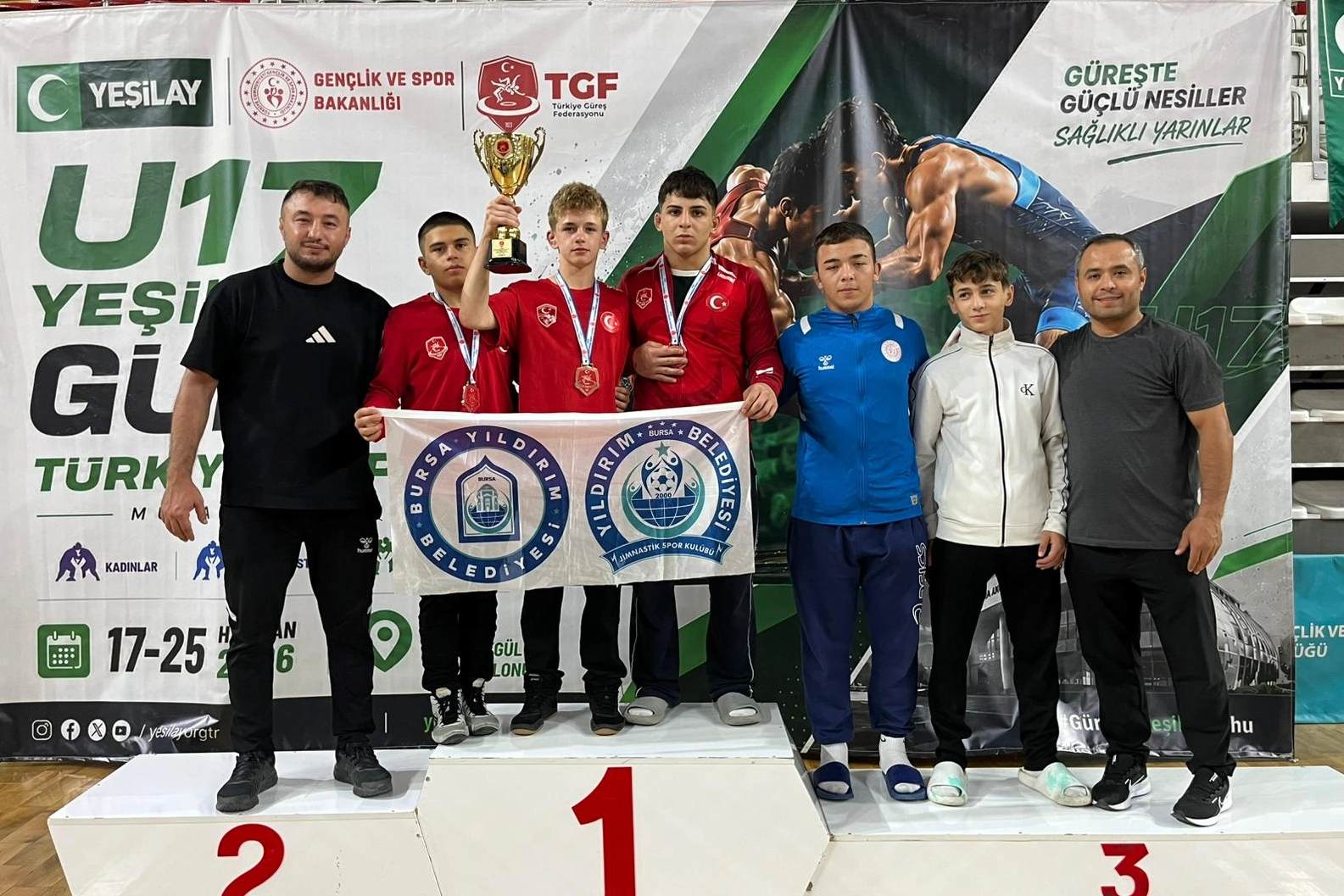 Yıldırım Belediyespor U17’de Türkiye İkincisi!