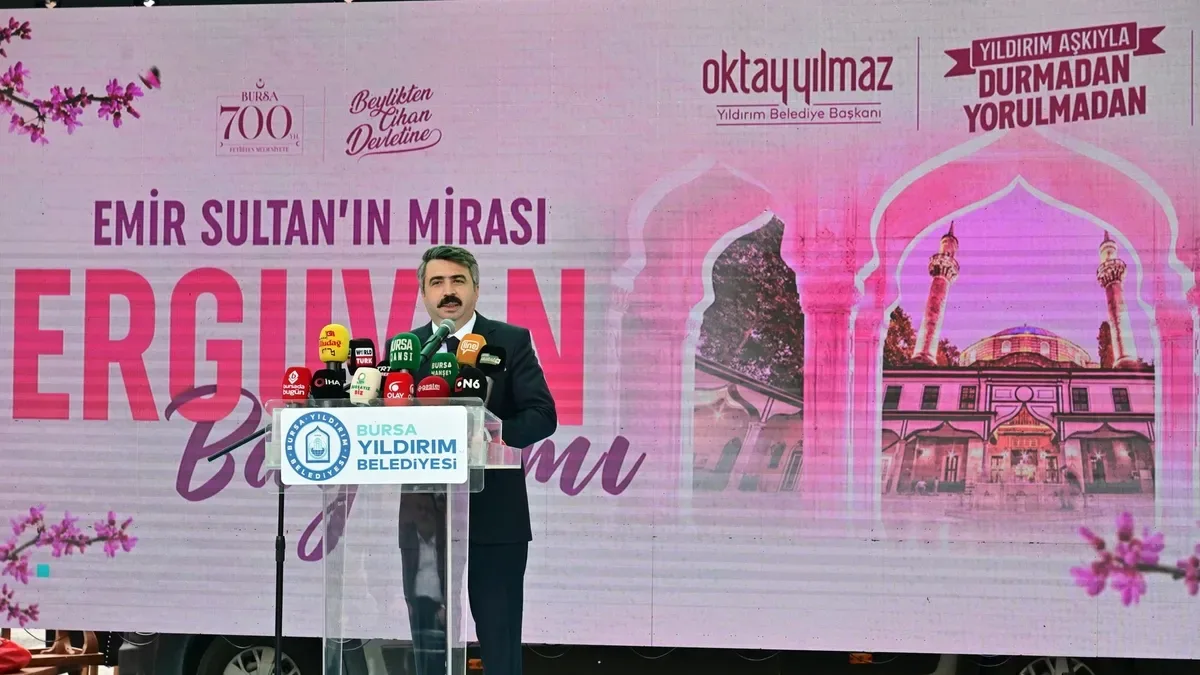 Yıldırım’da 600 Yıllık Erguvan Bayramı Coşkusu!