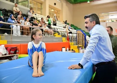 YILDIRIM’DA ÇOCUKLAR SPORLA BÜYÜYOR