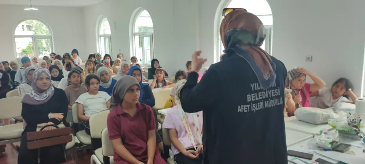 Yıldırım’da Çocuklara Afet Farkındalık Eğitimi