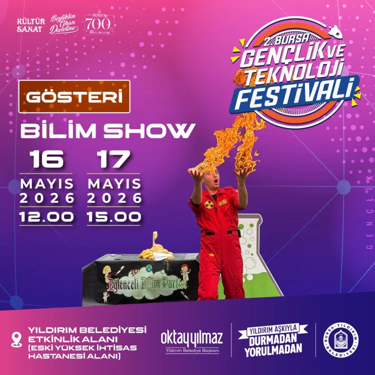 Yıldırım’da Gençlik ve Teknoloji Festivali Heyecanı!