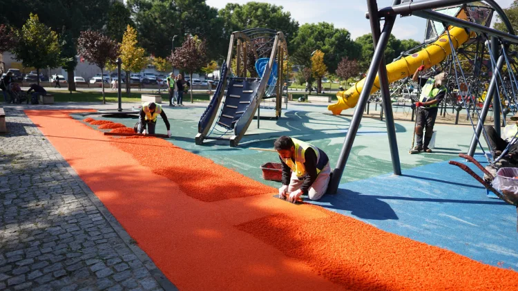 Yıldırım’da Parklar Kışa Hazırlanıyor