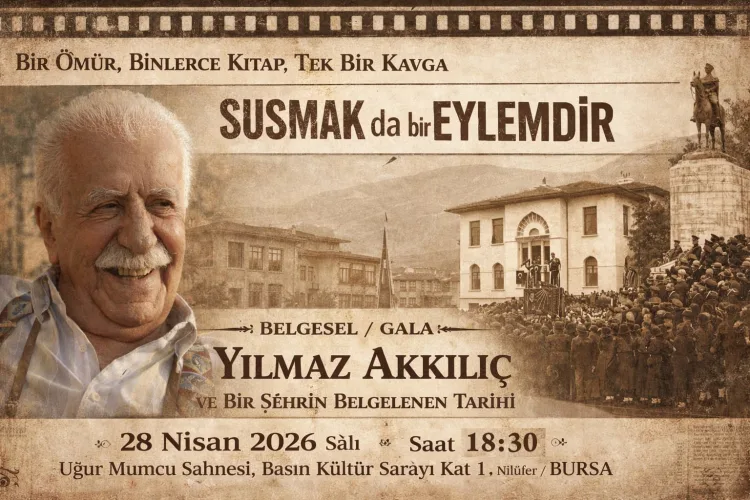 Yılmaz Akkılıç, Bursa’da Anılıyor!