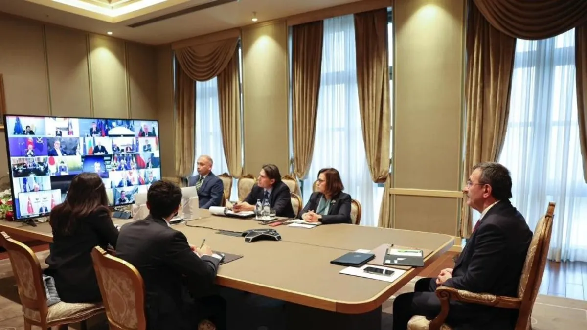 Yılmaz, Ukrayna için Gönüllüler Zirvesi’nde!