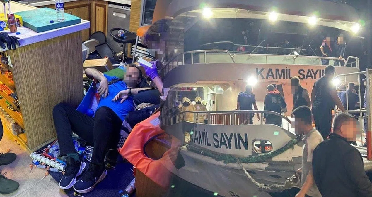 Yolcu Teknesi ile Yük Gemisi Çarpıştı: 12 Yaralı!