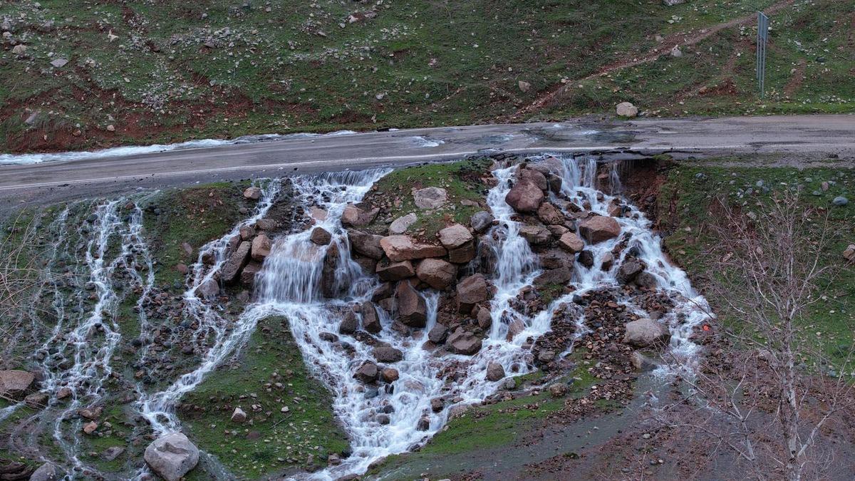 Yolda Su Fışkırdı: Doğa Yeniden Canlanıyor!