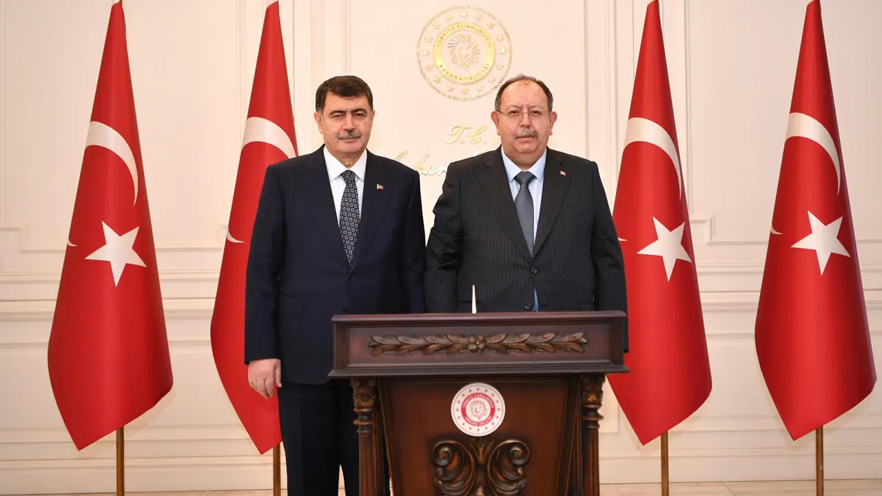YSK Başkanı Yener, Vali Şahin’e Veda Ziyareti