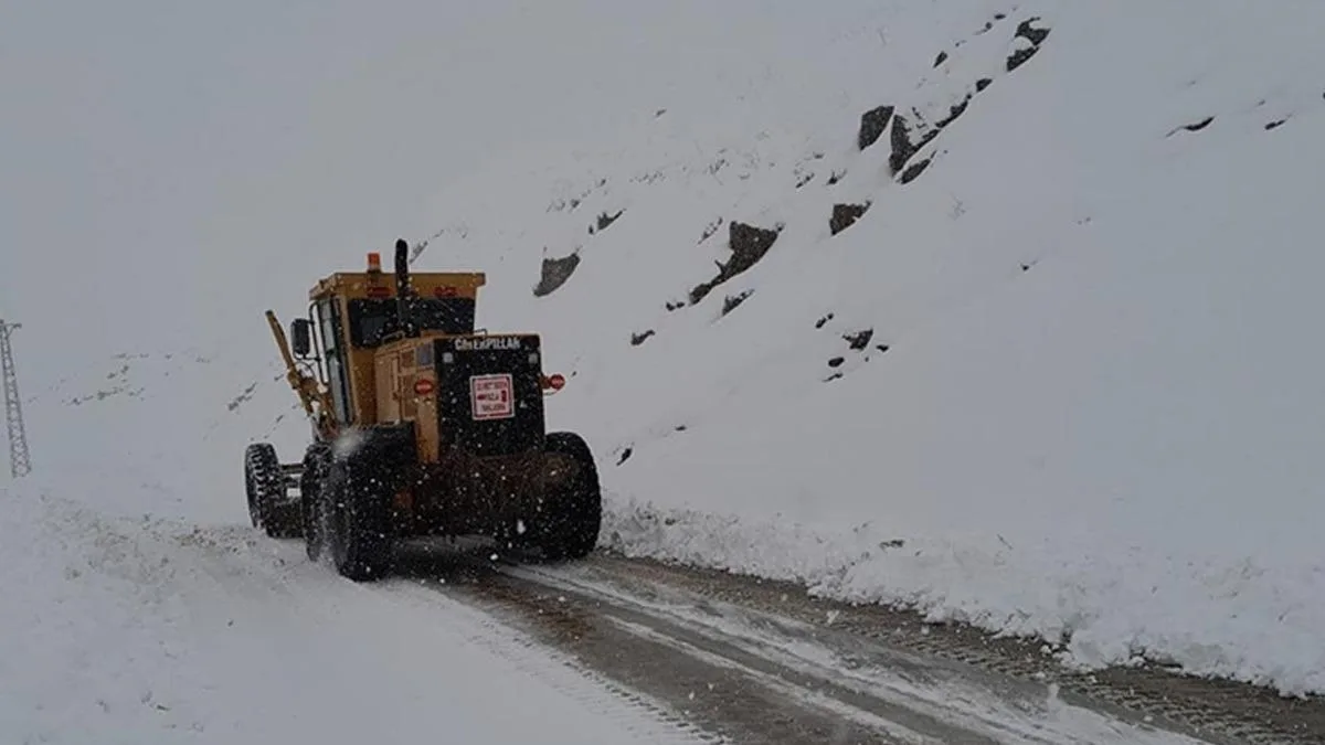 Yüksekova’da Bahar Yerini Kışa Bıraktı!