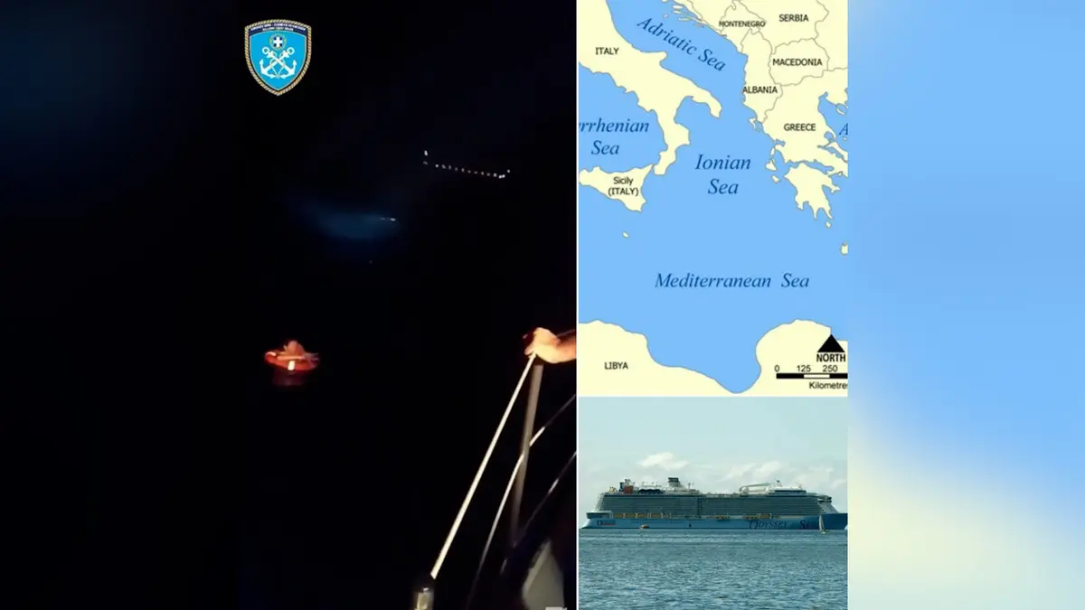 Yunanistan'da gemiden denize atlayan 44 yaşındaki kadın 20 saat sonra bulundu! 2