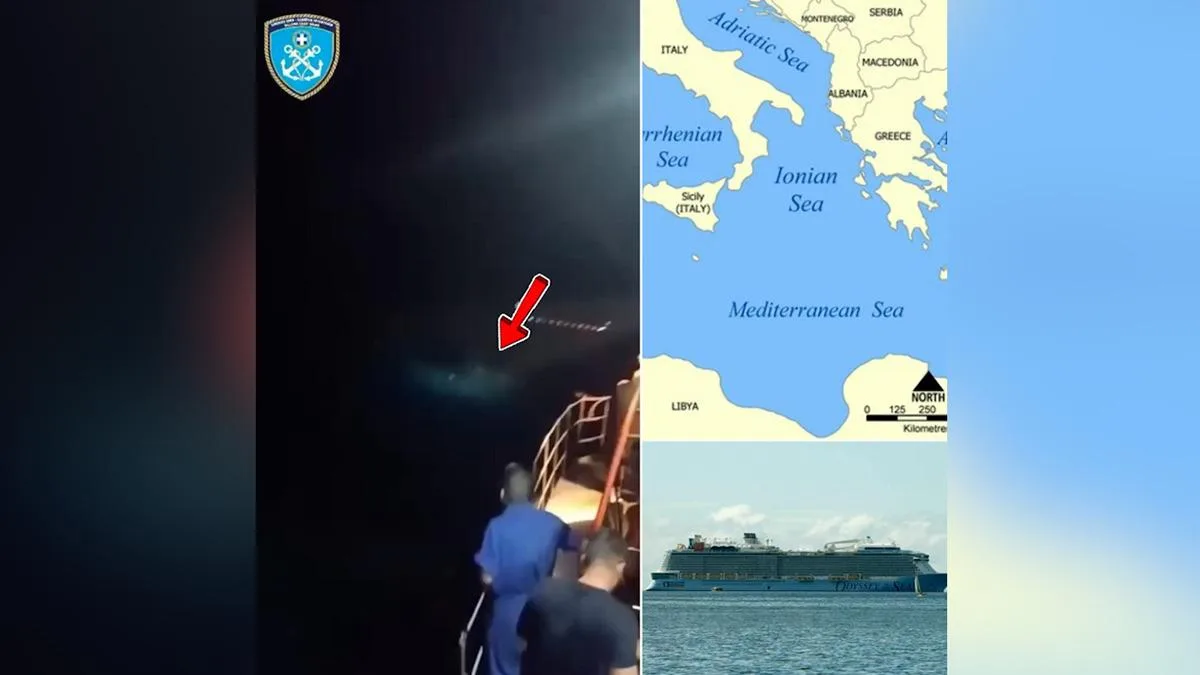 Yunanistan’da Kadın, 20 Saat Denizde Hayatta Kaldı!