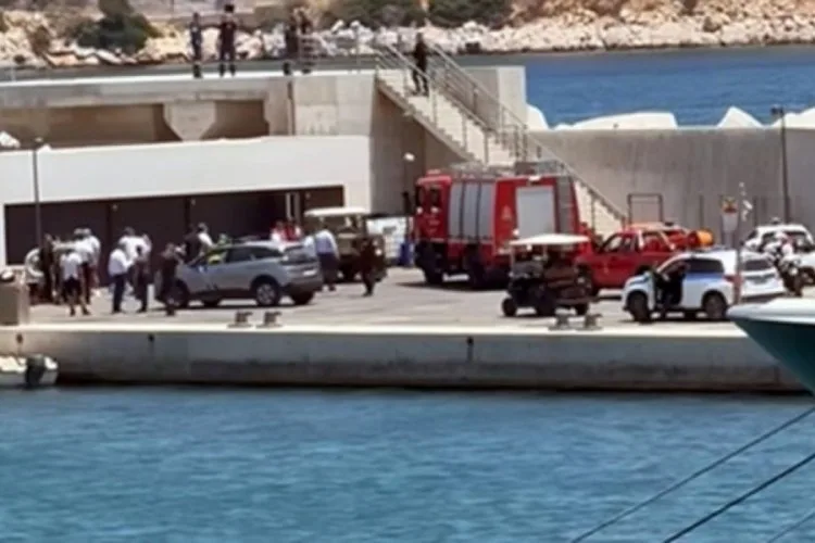 Yunanistan’da Yatta Olaylı Helikopter Kazası!