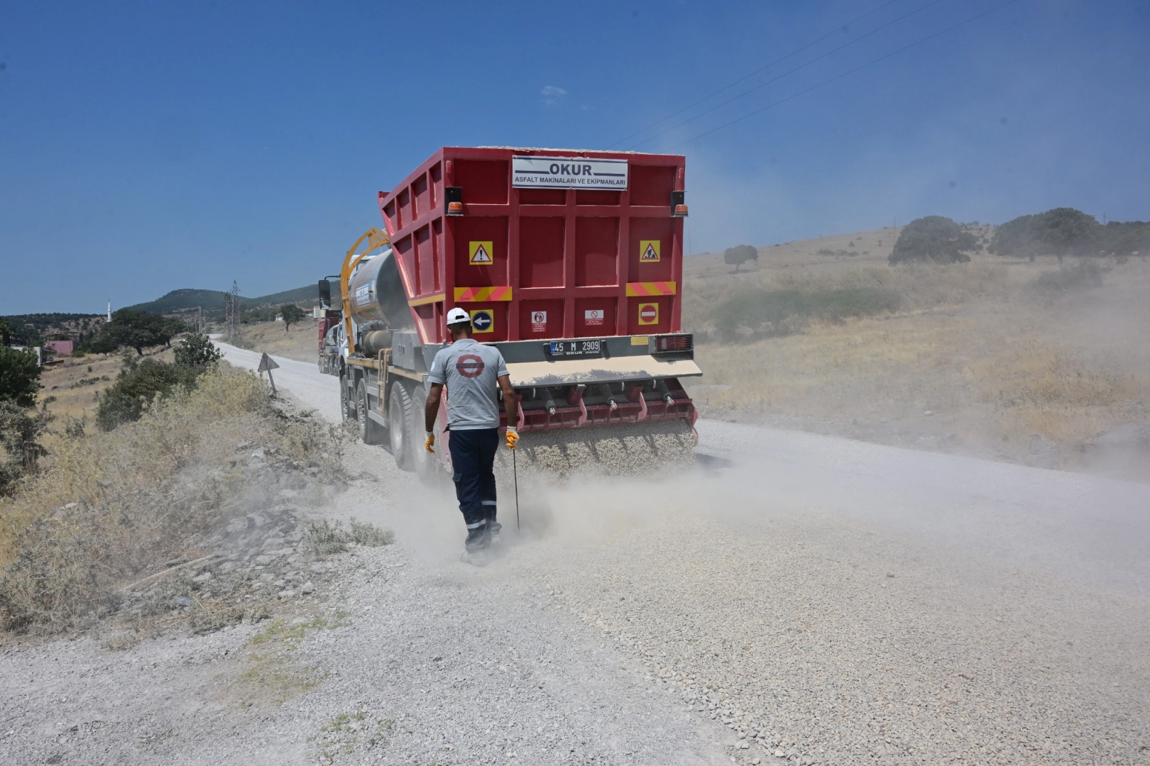 Yuntdağı’nda 10 Kilometrelik Yol Konforu Artıyor!