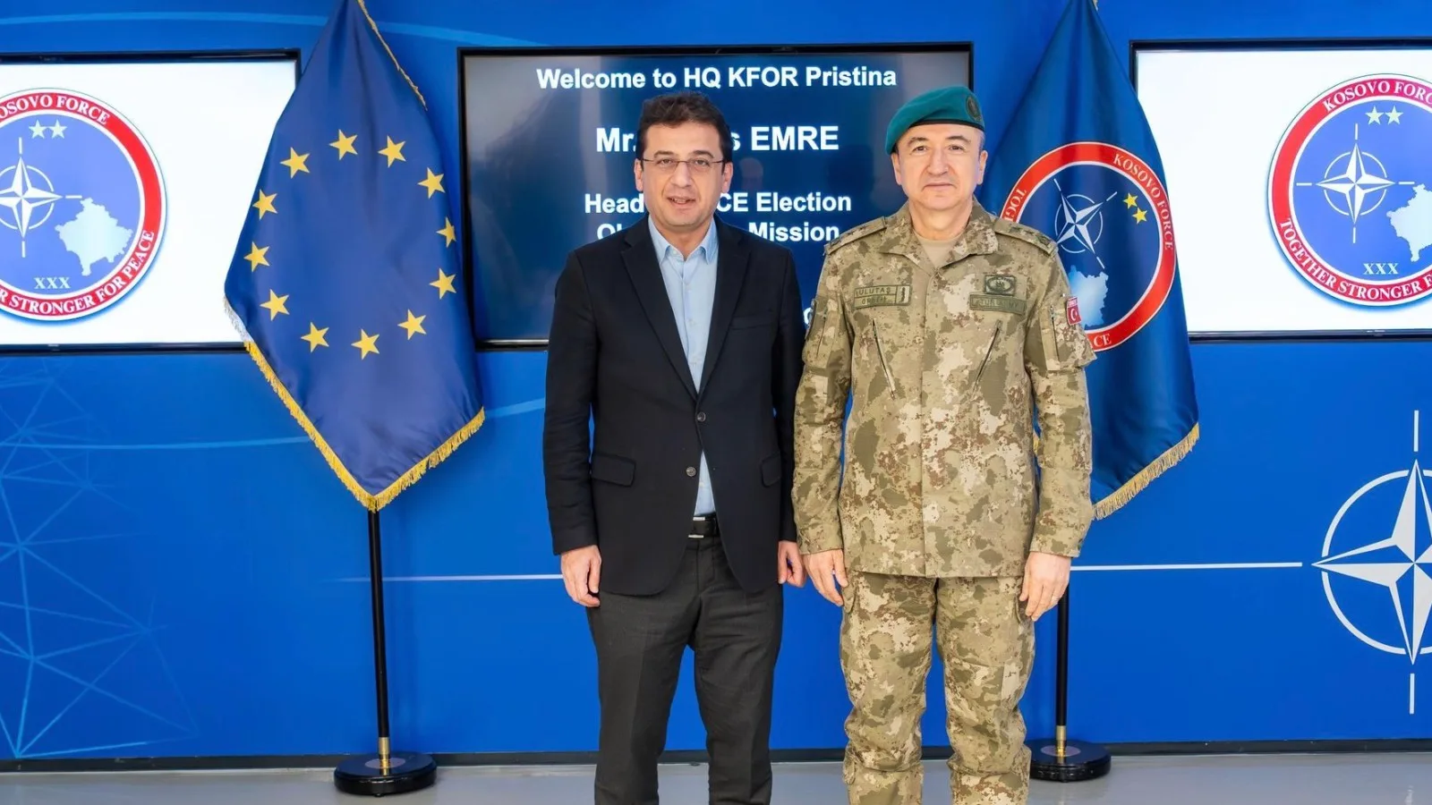 Yunus Emre, Kosova Seçim Gözlem Heyetine Başkan