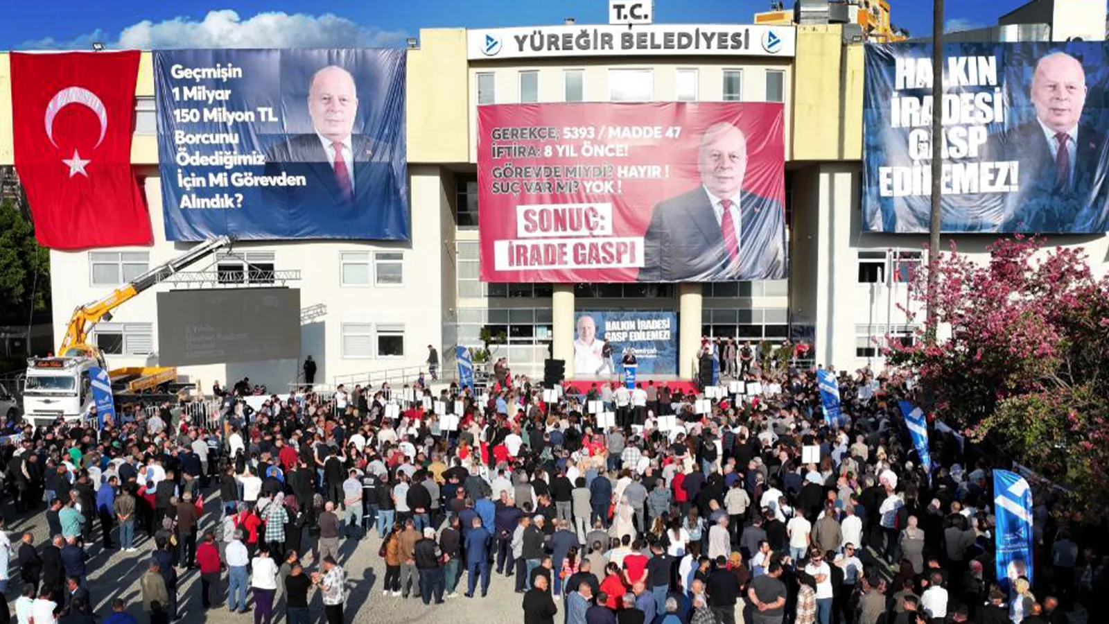 Yüreğir’de İrade Gaspı: Halk Sokağa Döküldü