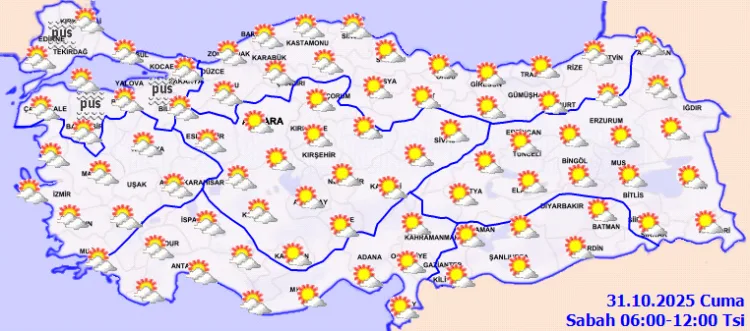 Yurt Genelinde Açık Hava, Yağış Yok!
