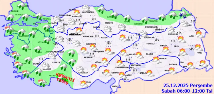 Yurt Genelinde Yağış Uyarısı: Dikkatli Olun!