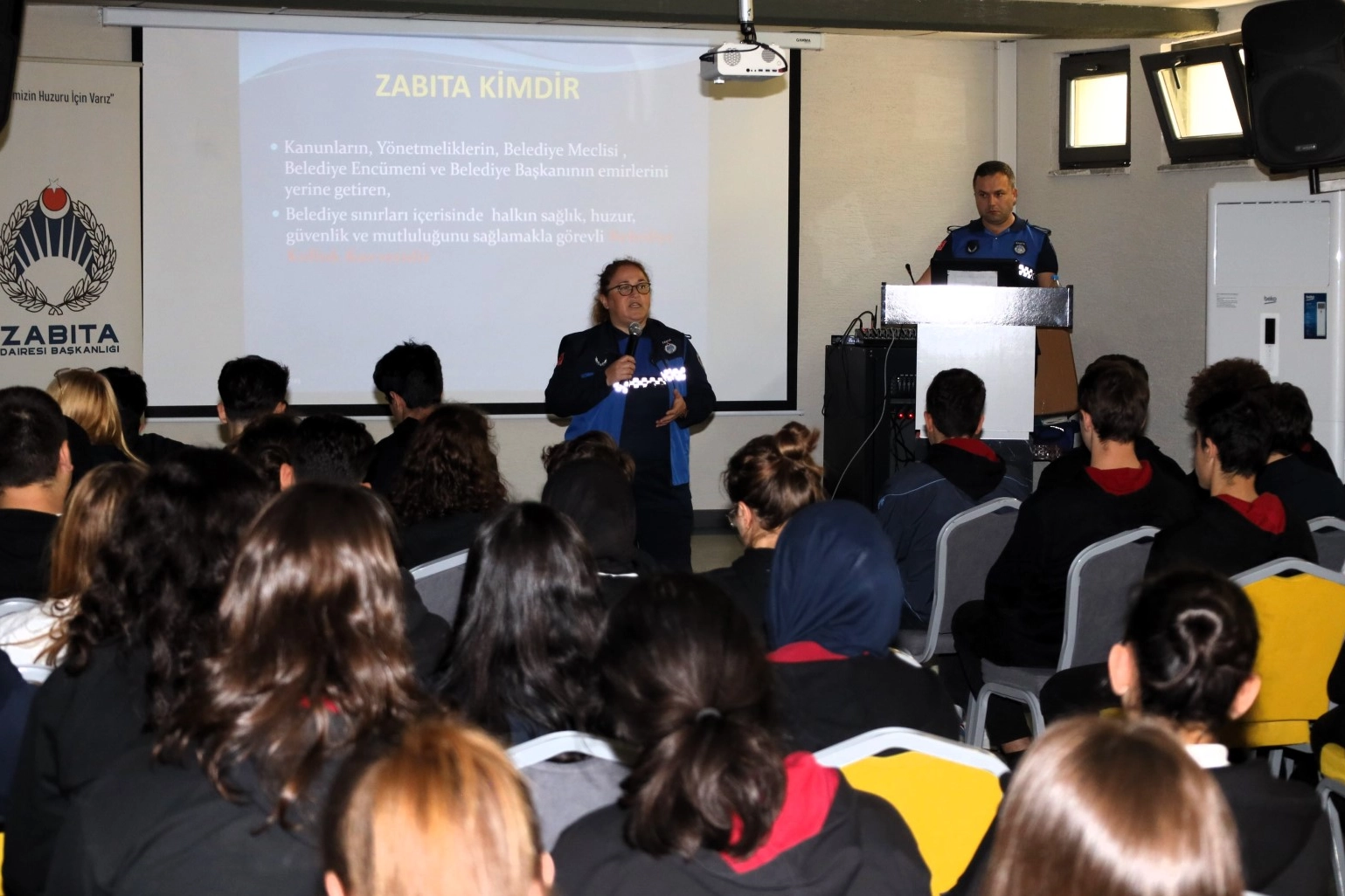 Zabıta Ekibi, Öğrencilere Bilinçli Tüketimi Anlattı