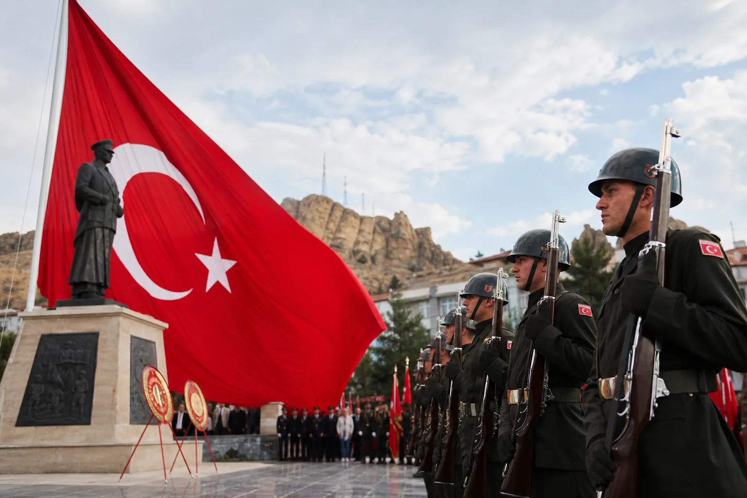 Zafer Bayramı’nın Coşkusu Malatya’da Kutlandı