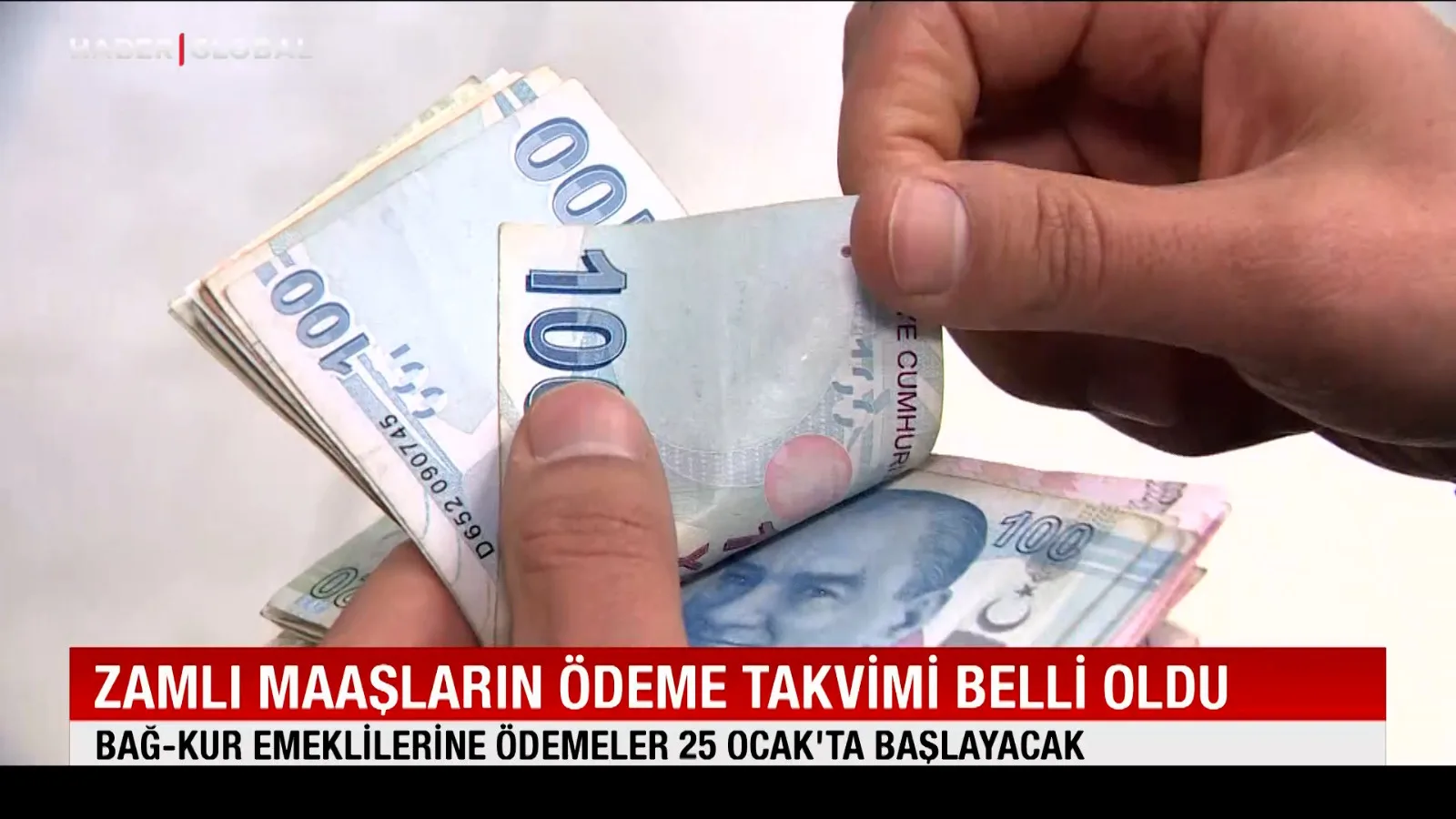 Zamlı Maaşlar Yarın Ödenmeye Başlıyor!