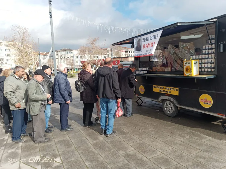Zeki Bulut İçin Lokma Hayrı Düzenlendi