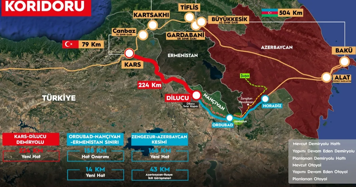 Zengezur Koridoru’nda Tarihi Temel Atılıyor!